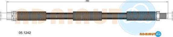 Adriauto 05.1242 - Гальмівний шланг autocars.com.ua