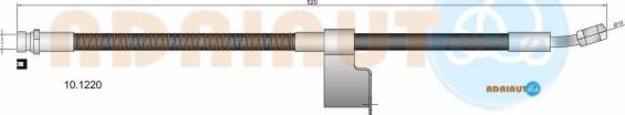 Adriauto 10.1220 - Тормозной шланг avtokuzovplus.com.ua