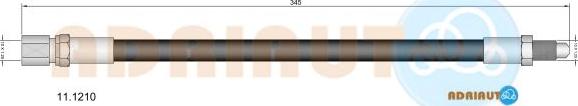Adriauto 11.1210 - Тормозной шланг avtokuzovplus.com.ua