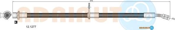 Adriauto 12.1277 - Тормозной шланг avtokuzovplus.com.ua