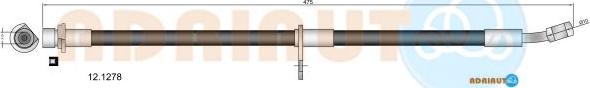 Adriauto 12.1278 - Тормозной шланг avtokuzovplus.com.ua
