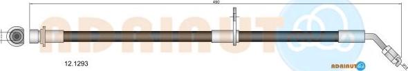 Adriauto 12.1293 - Гальмівний шланг autocars.com.ua