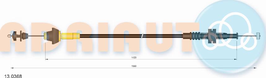 Adriauto 13.0368 - Тросик газа avtokuzovplus.com.ua