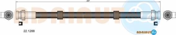 Adriauto 22.1288 - Гальмівний шланг autocars.com.ua