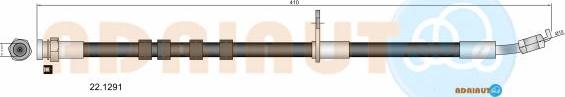 Adriauto 22.1291 - Гальмівний шланг autocars.com.ua