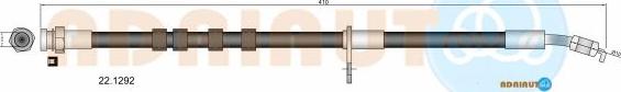 Adriauto 22.1292 - Гальмівний шланг autocars.com.ua