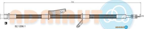 Adriauto 52.1256.1 - Тормозной шланг avtokuzovplus.com.ua