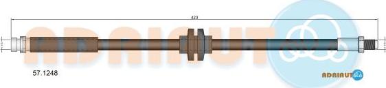 Adriauto 57.1248 - Тормозной шланг avtokuzovplus.com.ua