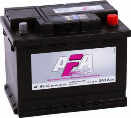 AFA 5604080546062 - Стартерная аккумуляторная батарея, АКБ autodnr.net