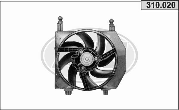 AHE 310020 - Вентилятор, охлаждение двигателя autodnr.net