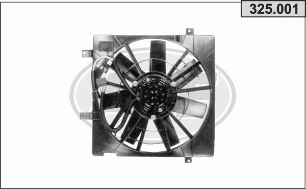 AHE 325.001 - Вентилятор, охлаждение двигателя autodnr.net