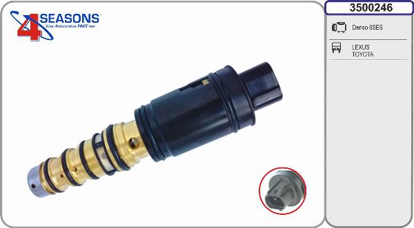 AHE 3500246 - Регулюючий клапан, компресор autocars.com.ua