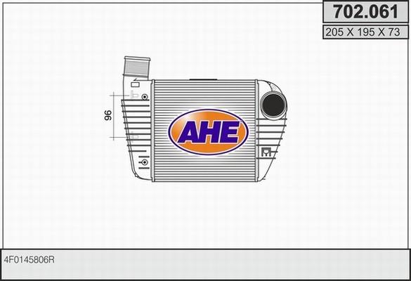 AHE 702.061 - Интеркулер autocars.com.ua