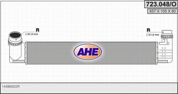 AHE 723.048/O - Интеркулер autocars.com.ua