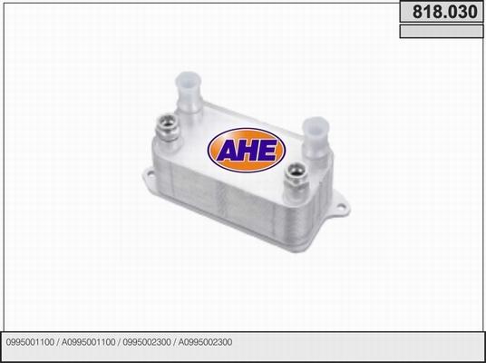 AHE 818.030 - Масляный радиатор, двигательное масло autodnr.net