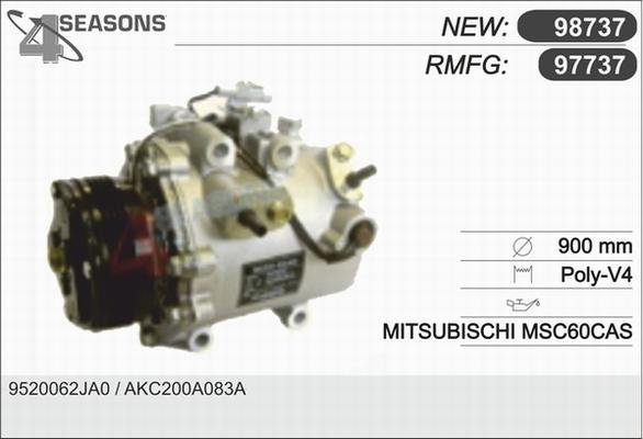 AHE 97737 - Компресор, кондиціонер autocars.com.ua