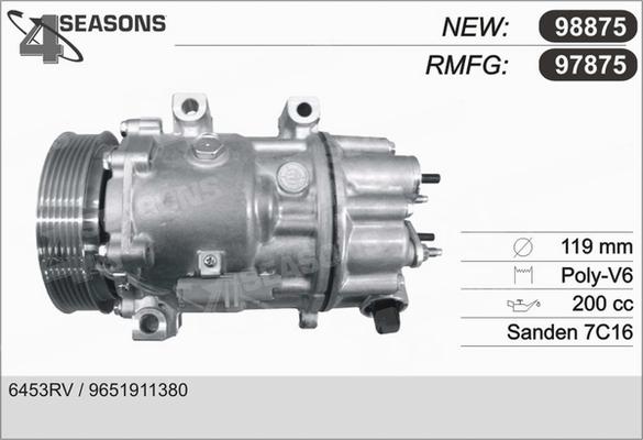 AHE 97875 - Компрессор кондиционера autodnr.net