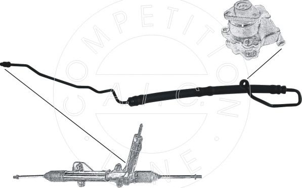 AIC 55719 - Гидравлический шланг, рулевое управление avtokuzovplus.com.ua