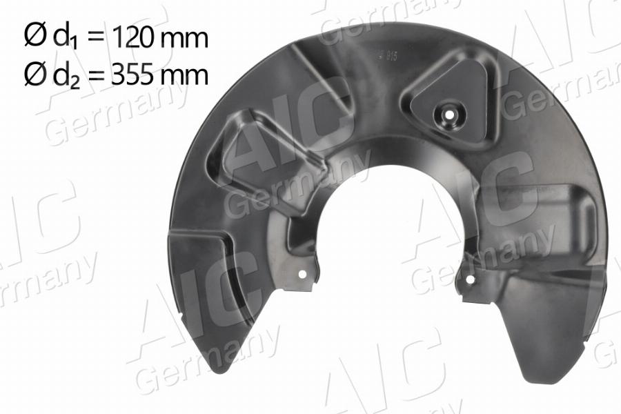 AIC 56166 - Відбивач, диск гальмівного механізму autocars.com.ua