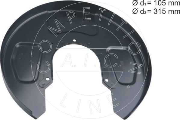 AIC 56412 - Відбивач, диск гальмівного механізму autocars.com.ua