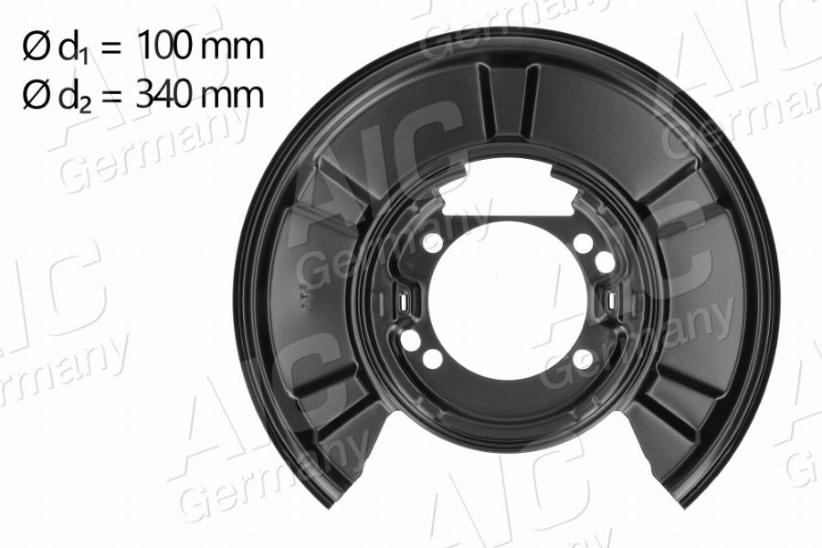 AIC 56433 - Відбивач, диск гальмівного механізму autocars.com.ua