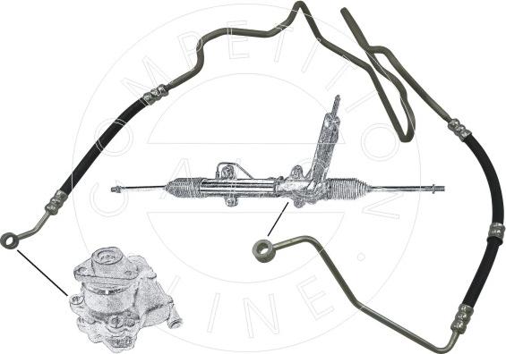 AIC 57188 - Гідравлічний шланг, рульове управління autocars.com.ua