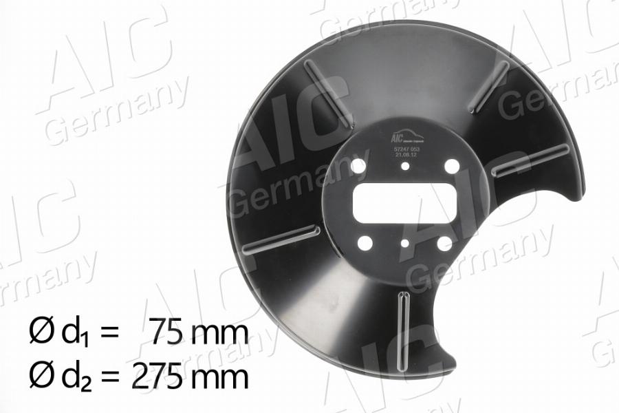 AIC 57247 - Відбивач, диск гальмівного механізму autocars.com.ua