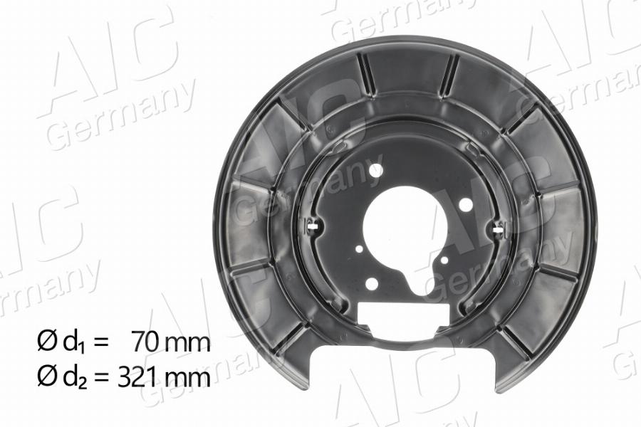 AIC 57579 - Відбивач, диск гальмівного механізму autocars.com.ua