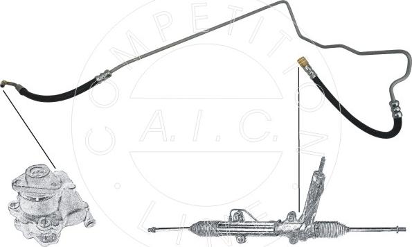 AIC 57676 - Гідравлічний шланг, рульове управління autocars.com.ua