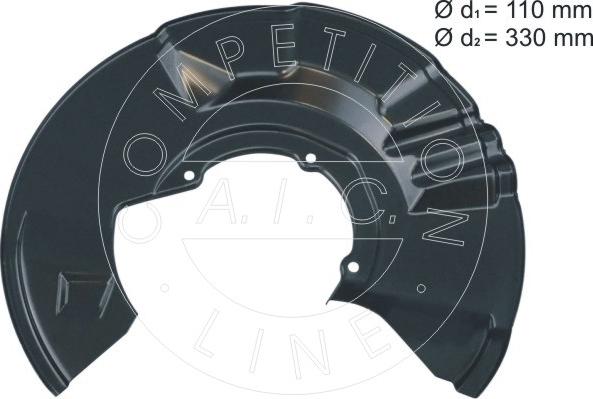 AIC 57762 - Отражатель, защита, тормозной диск avtokuzovplus.com.ua