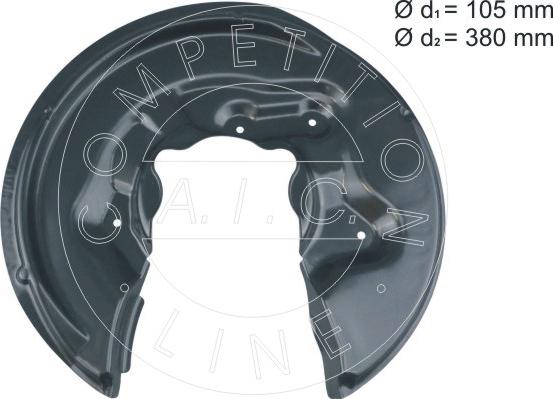 AIC 57836 - Отражатель, защита, тормозной диск avtokuzovplus.com.ua