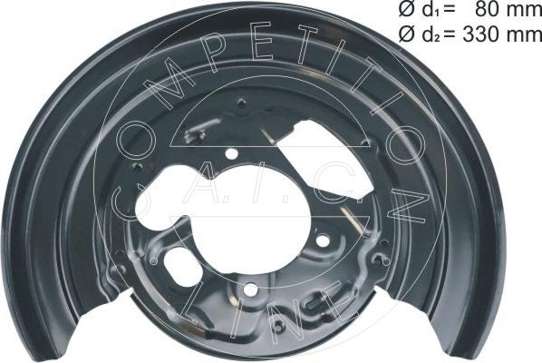 AIC 57837 - Відбивач, диск гальмівного механізму autocars.com.ua