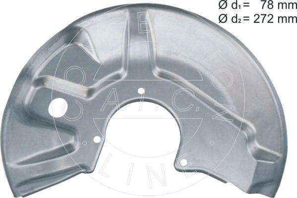 AIC 57847 - Відбивач, диск гальмівного механізму autocars.com.ua