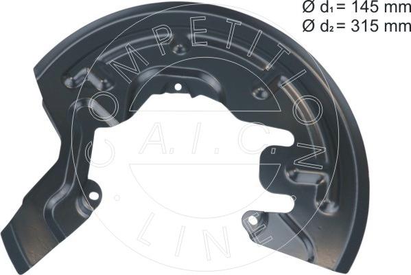 AIC 58186 - Захист гальмівного диска autocars.com.ua