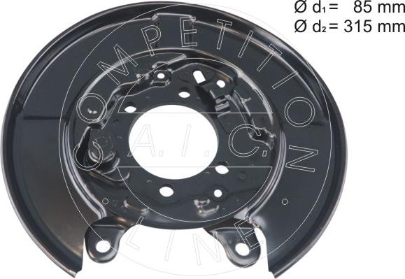 AIC 58271 - Отражатель, защита, тормозной диск avtokuzovplus.com.ua