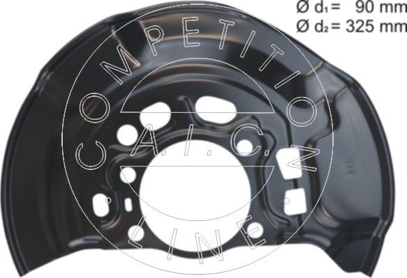 AIC 58809 - Відбивач, диск гальмівного механізму autocars.com.ua