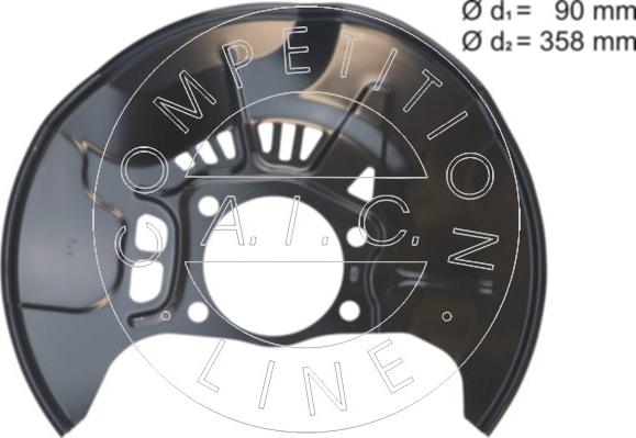 AIC 58812 - Відбивач, диск гальмівного механізму autocars.com.ua