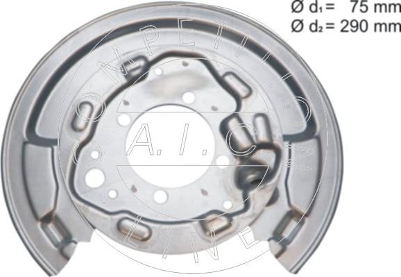 AIC 58833 - Відбивач, диск гальмівного механізму autocars.com.ua