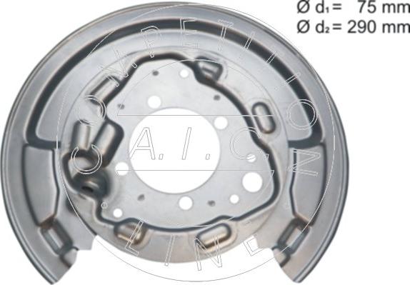 AIC 58834 - Відбивач, диск гальмівного механізму autocars.com.ua