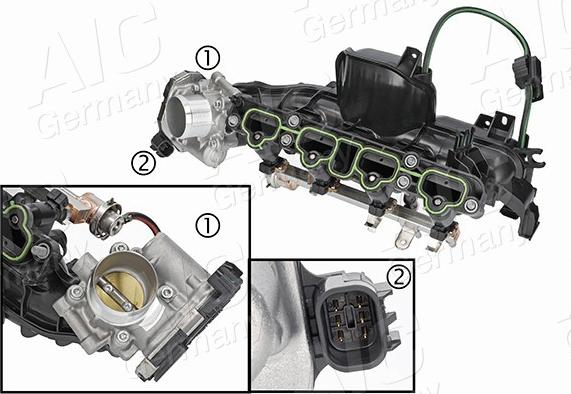 AIC 70843 - Модуль впускний труби autocars.com.ua