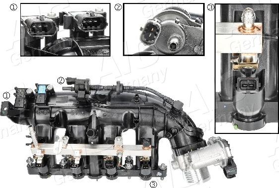 AIC 70846 - Модуль впускний труби autocars.com.ua