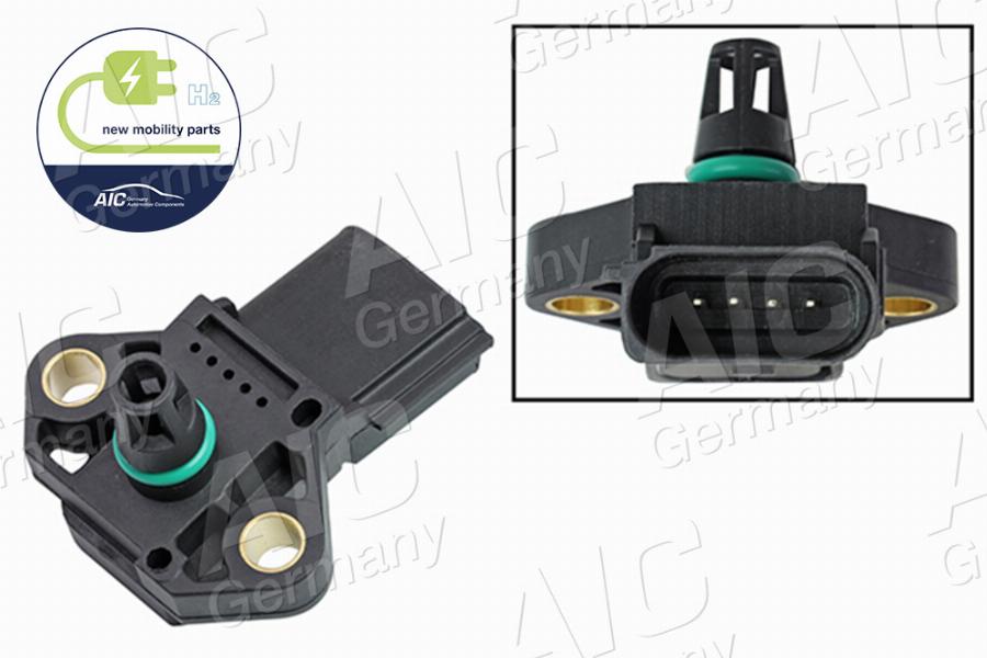 AIC 71796 - Датчик, тиск у впускний трубі autocars.com.ua