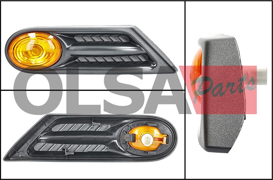 AIC 72145 - Бічний ліхтар, покажчик повороту autocars.com.ua