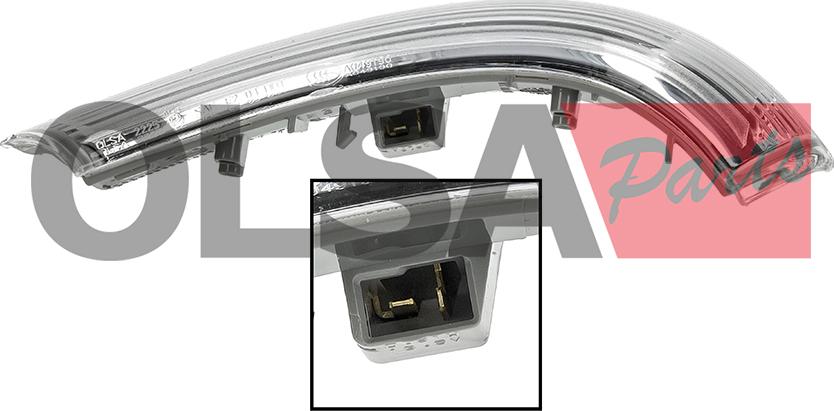 AIC 72182 - Фонарь указателя поворота avtokuzovplus.com.ua