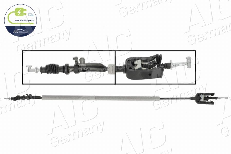 AIC 75691 - Трос, замок двери avtokuzovplus.com.ua