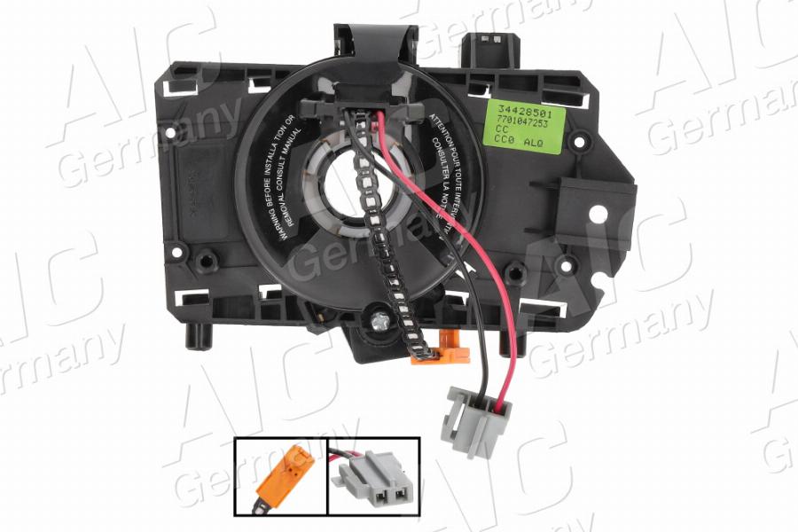 AIC 77183 - Вита пружина, подушка безпеки autocars.com.ua