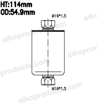 AIKO JG481 - Топливный фильтр autodnr.net