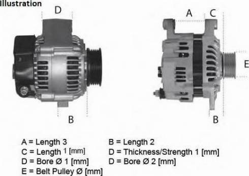 AINDE CGB-84925 - Генератор autocars.com.ua