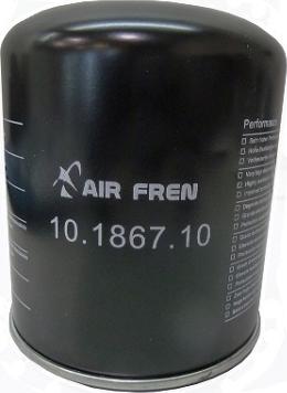 AIR FREN 10.1867.10 - Патрон осушителя воздуха, пневматическая система autodnr.net