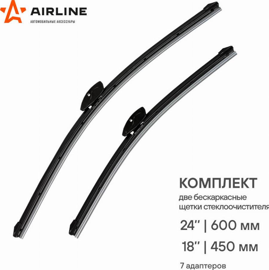 Airline AWB-BK-600-450K - Щетка стеклоочистителя autodnr.net